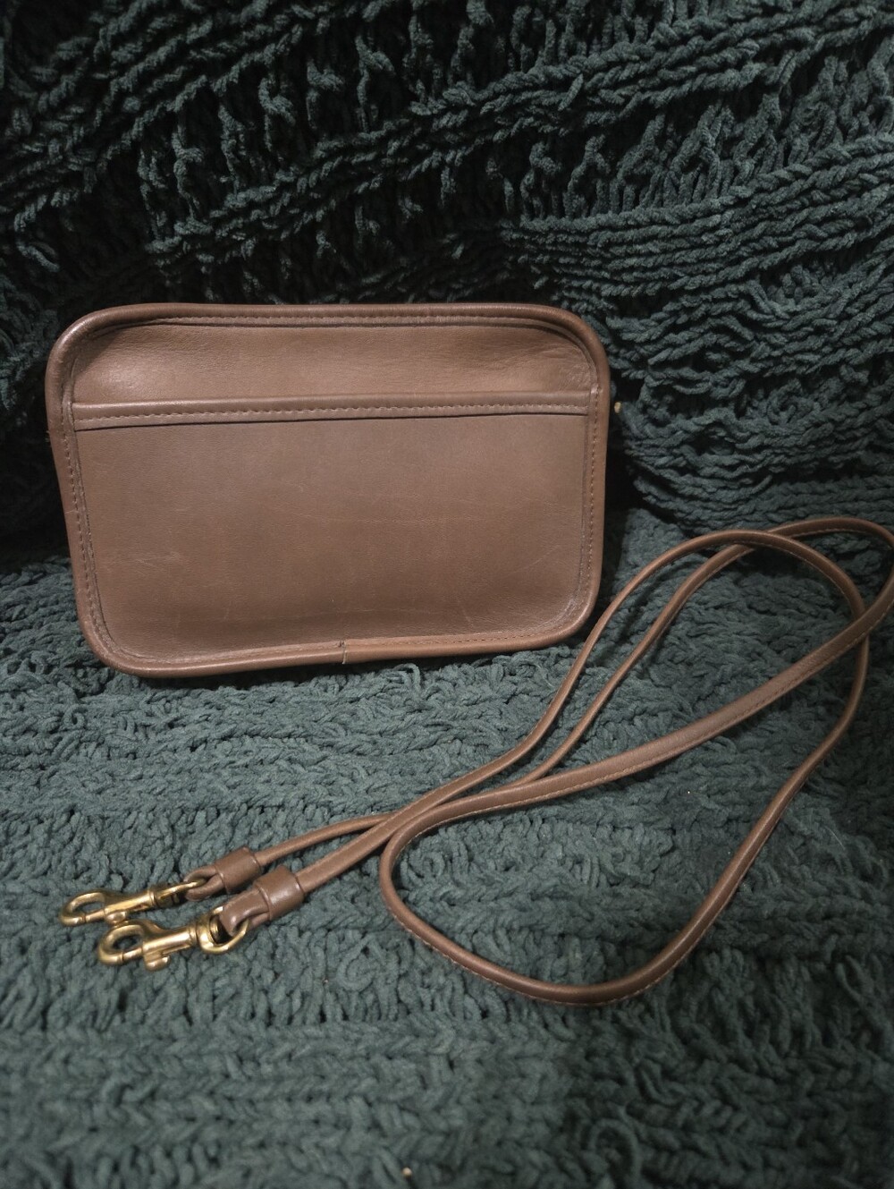 Vintage Coach Carnival In Taupe #9925